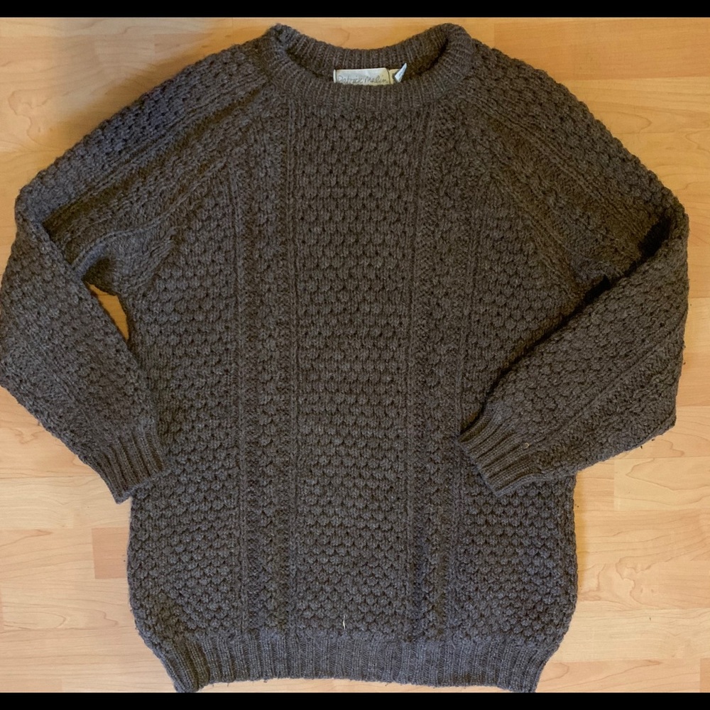 Patrick Malin 100% real wool sweater XL